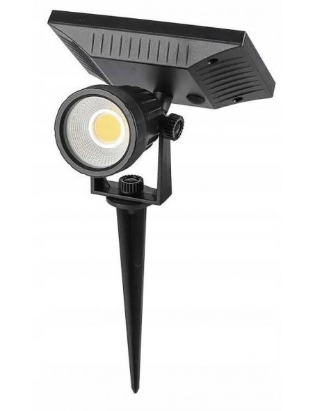 Lampa Ogrodowa Gruntowa Wbijana Solarna 2W IP65 Światło Neutralne 4000K