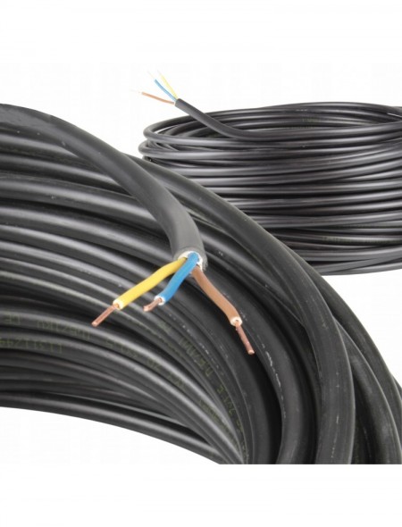 Kabel Przewód Prądowy Ziemny ELEKTROKABEL YKY 3x1,5 600/1000V 100 metrów