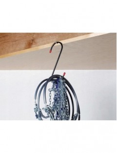 Metalowy Hak Typu S Wieszak Czarny 20cm x 7cm do 30kg