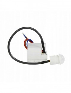 Miniaturowy Czujnik Ruchu 800W PIR 120/360 Stopni Z Sondą IP65 ZAMEL