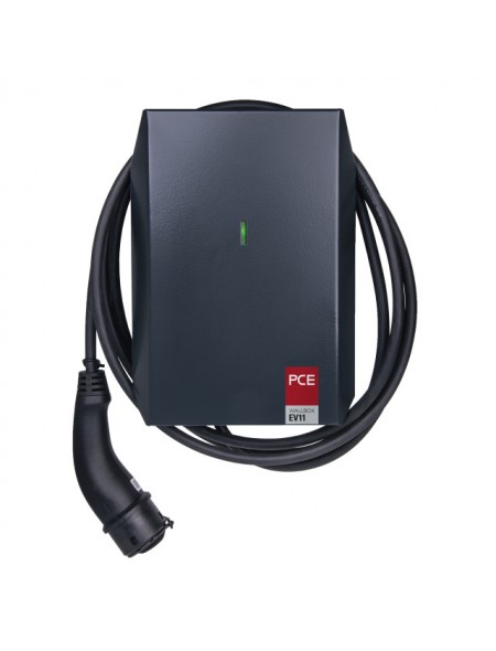 WALLBOX Stacja Do Ładowania Samochodów Elektrycznych 11kW przewód 5m typ 2