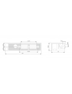 ELEKTROZACZEP 62 WODOODPORNY IP65 8-12V AC LEWY