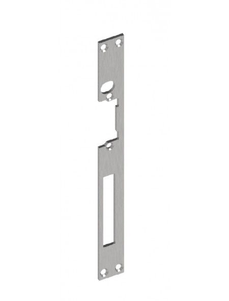 BLACHA CZOŁOWA DO ELEKTROZACZEPU 62 25x250mm STAL NIERDZEWNA PRAWA