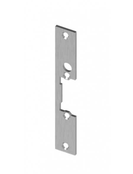 BLACHA CZOŁOWA DO ELEKTROZACZEPU 62 25x160mm STAL NIERDZEWNA LEWA
