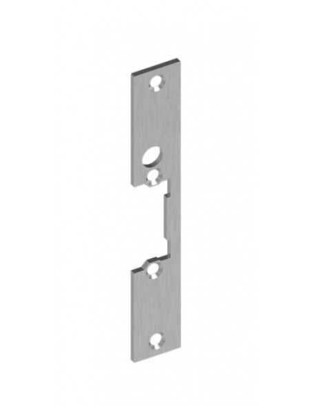 BLACHA CZOŁOWA DO ELEKTROZACZEPU 62 25x160mm STAL NIERDZEWNA PRAWA