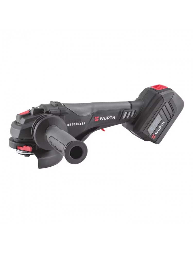 Zestaw - Szlifierka kątowa akumulatorowa Würth AWS 18-125 P COMPACT M-CUBE z akcesoriami