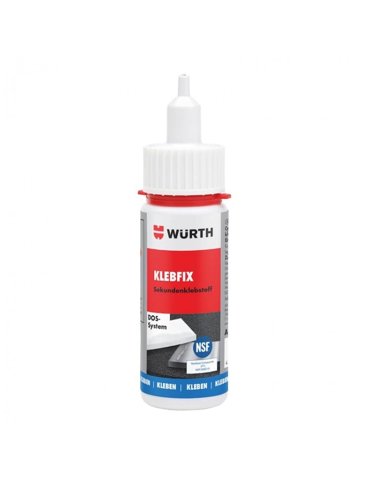 Klej cyjanoakrylowy Würth Superszybki 50g