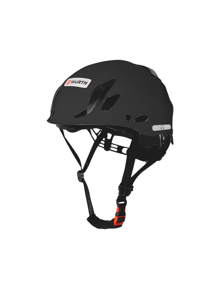 Kask ochronny Würth do pracy na wysokości Czarny Kask ochronny Würth do pracy na wysokości Czarny