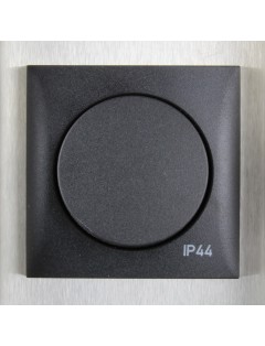 Słupek Ogrodowy Zasilający z Dwoma Gniazdami 230V i włącznikiem Stal nierdzewna