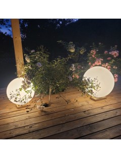 Nowoczesna Oprawa Kula Do Lampy Ogrodowej 40 cm