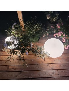 Nowoczesna Oprawa Kula Do Lampy Ogrodowej 30 cm