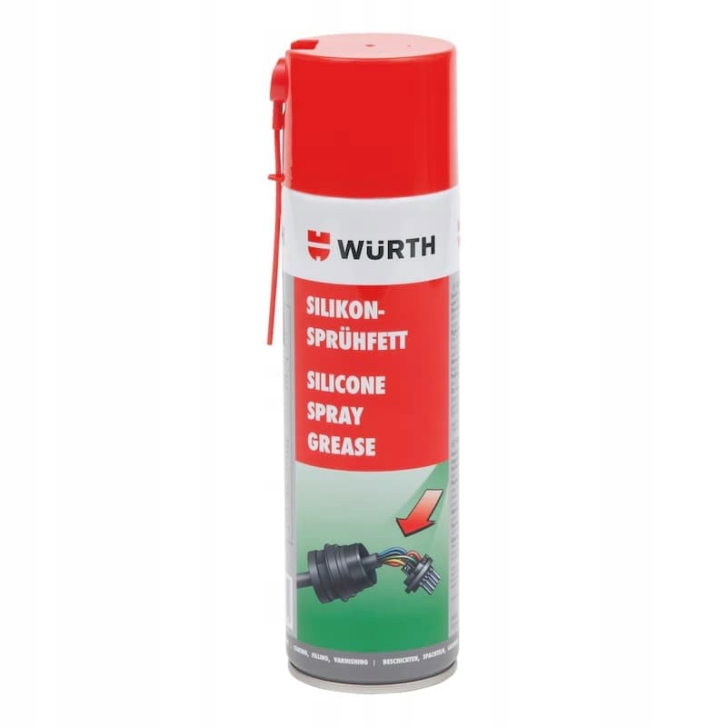 Smar silikonowy w sprayu Würth 500ml